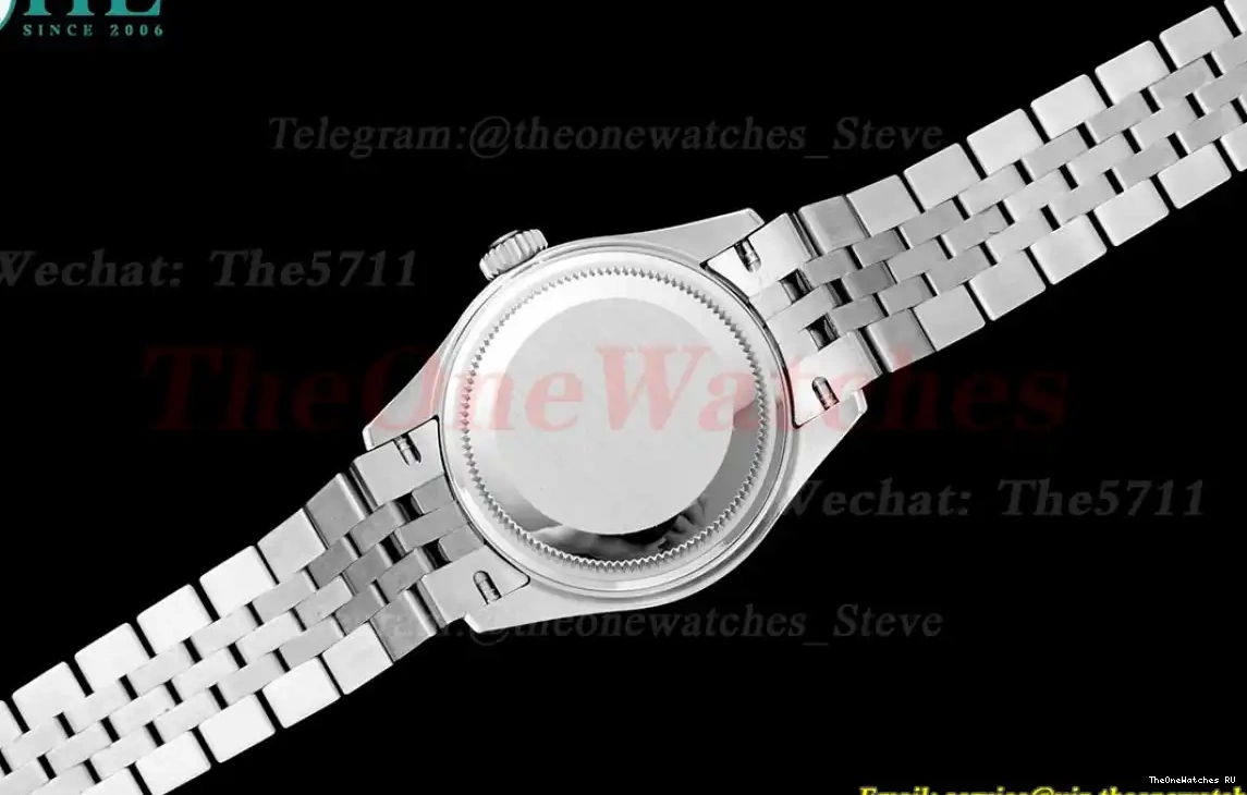 Dia SS NH05 White TWS 28mm Ladies SS Datejust 0504